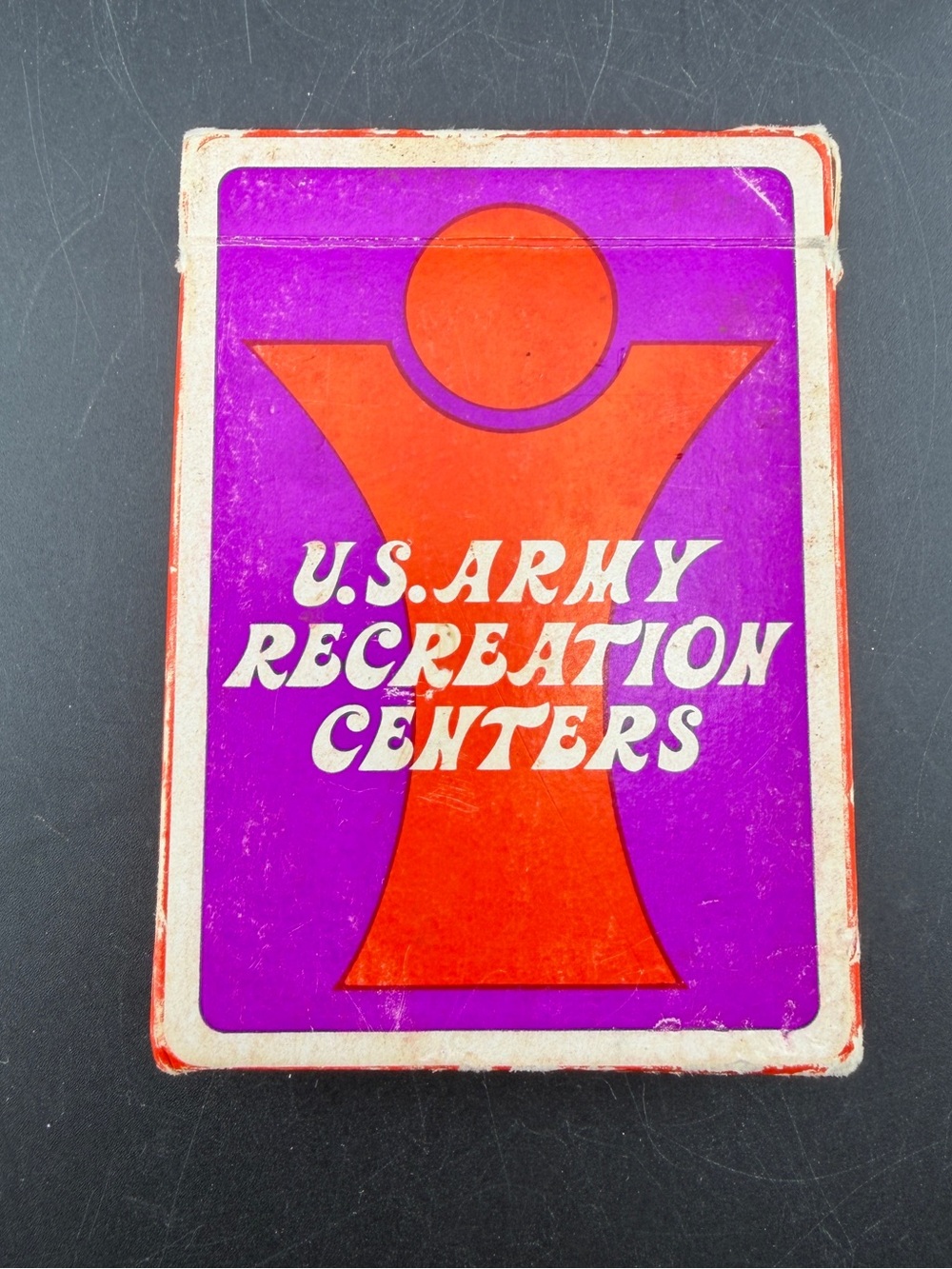 Vintage U.S. Army Recreation Centers Regular Playing Cards Deck Made In USA